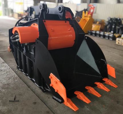 CE ISO Fabrikası OEM Crusher Bağlantıları Kazı makinesi için Taş Crusher Kovası