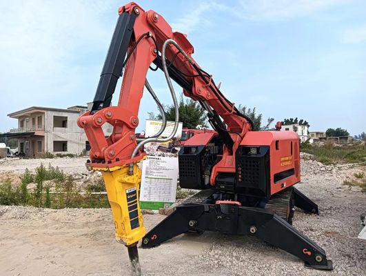 Çok fonksiyonel ezici kırma ve sökme robotları